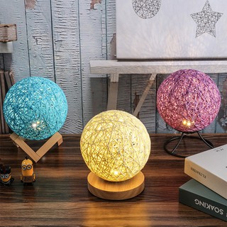 Đèn Ngủ Để Bàn Hình Quả Cầu