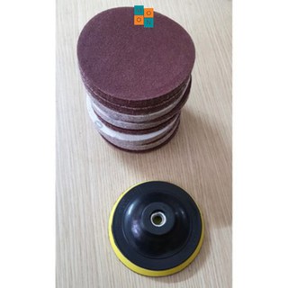 Đế nhám, Nhám tròn, Bát nhôm phi 100