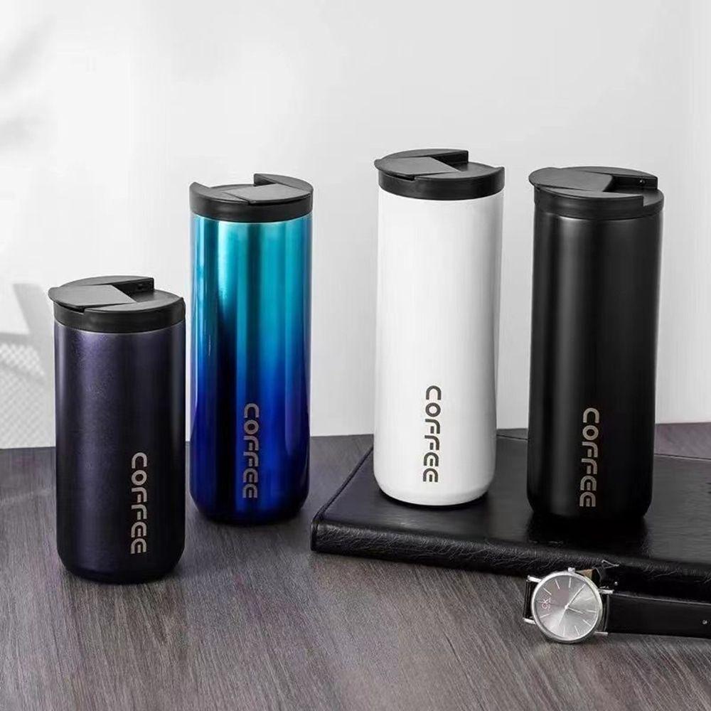 Cốc Uống Cà Phê Trà Sữa Hai Lớp Mang Đi Du Lịch Tiện Lợi