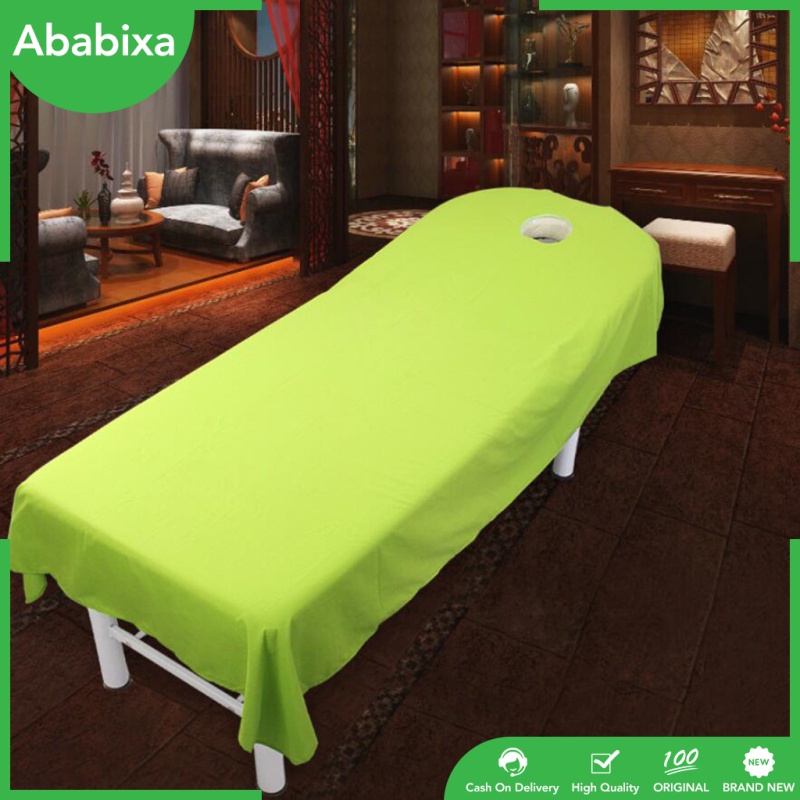 Tấm Trải Giường Mát Xa Mềm Mại Có Lỗ Thở Tiện Dụng Cho Spa