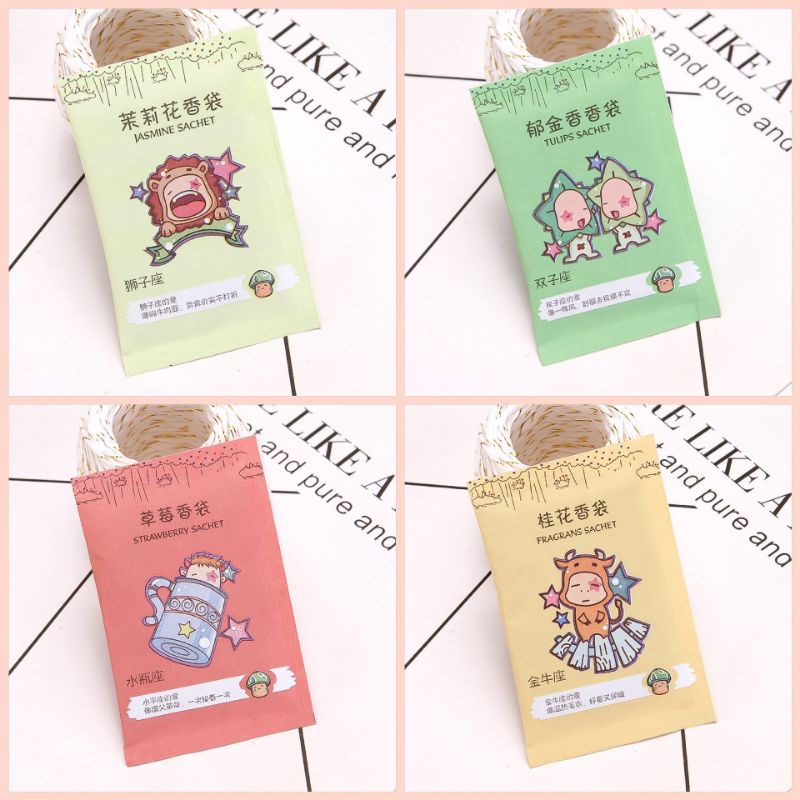 Túi Thơm Mini Cung Hoàng Đạo Đáng Yêu _ Túi Thơm Treo Phòng