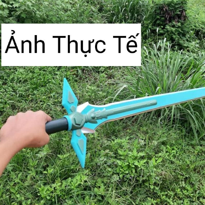Mô Hình Kirito Thanh Elucidator Và Dark Repulser Cực Kỳ Đẹp Mắt Bằng Foam