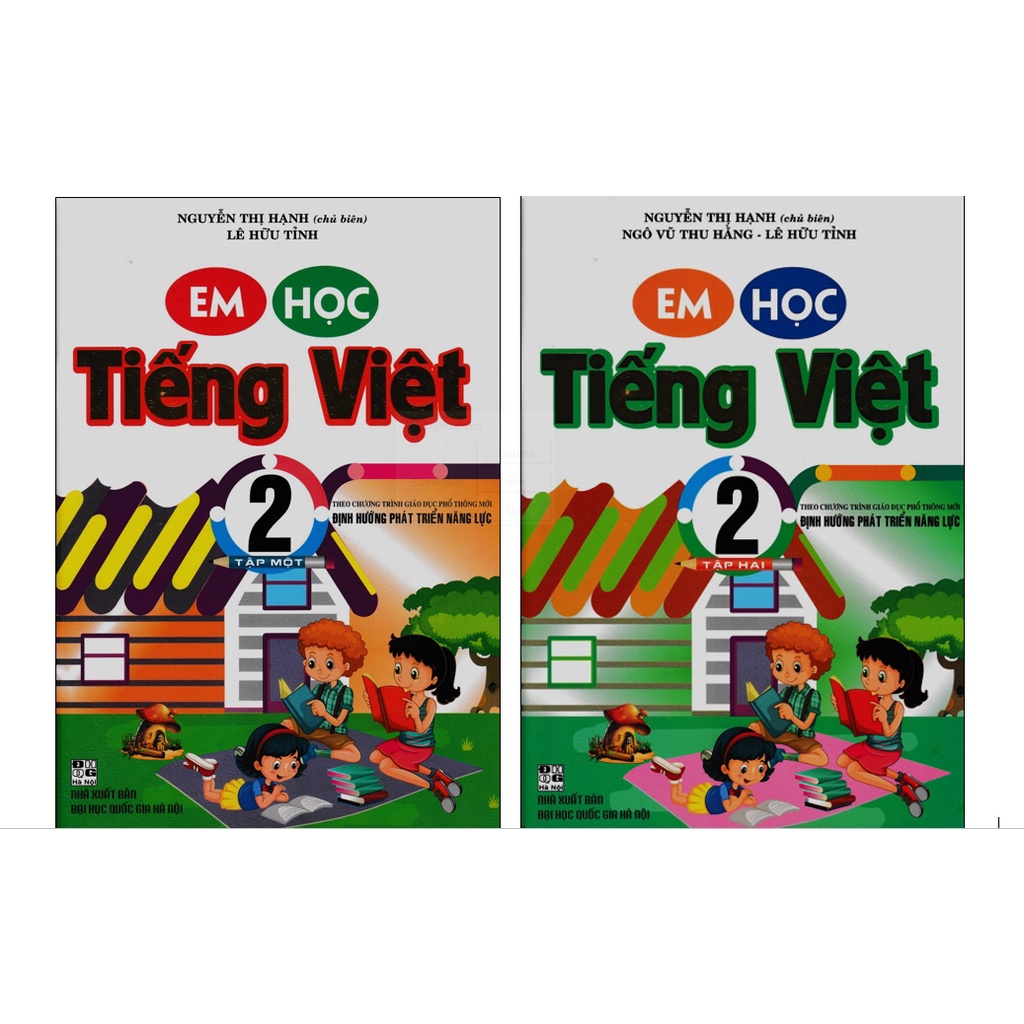 Sách - Combo Em học Tiếng Việt 2 (Tập 1+Tập 2) - Định hướng phát triển năng lực