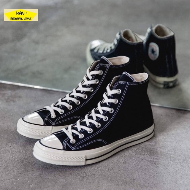 (Có sẵn) Giày cổ cao CLASSIC đen