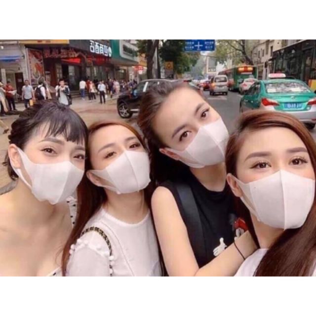 Khẩu trang vải 3 lớp cao cấp [ GIẶT NHIỀU LẦN ]