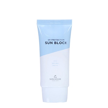 T44 - THE SKIN HOUSE UV PROTECTION SUN BLOCK SPF50 PA+++ - Kem chống nắng làm sáng da và ngăn ngừa lão hóa SPF50 PA+++