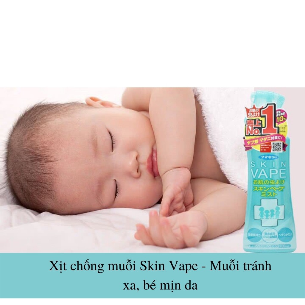 Xịt Chống Muỗi Đốt SKIN VAPE Nhật Bản 200ml.