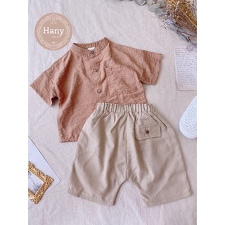 Quần Đùi ngố dáng bom- Chất Linen