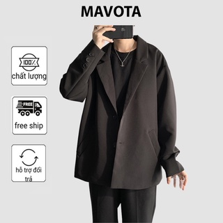 Áo Blazer nam Mavota áo khoác unisex phong cách Hàn Quốc AB005