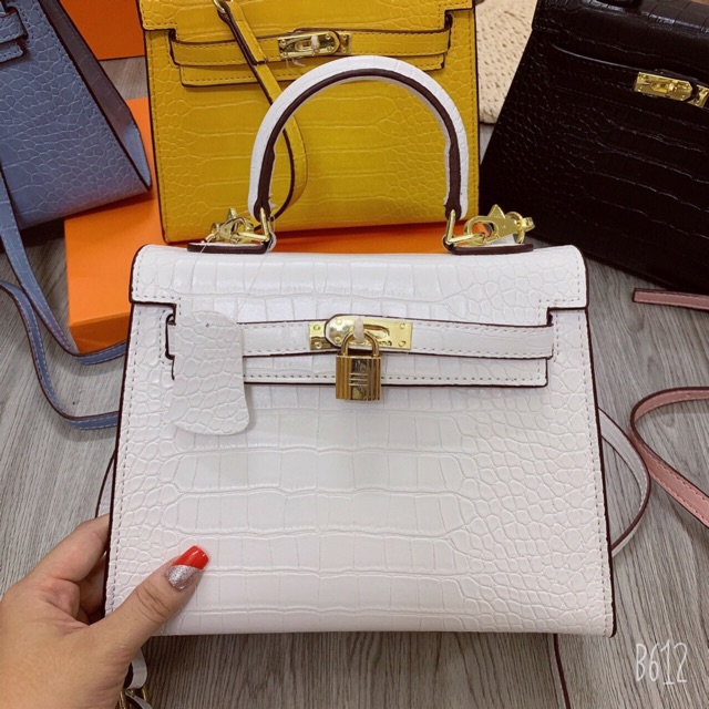 Túi chu H kelly sz 20-sz25 hàng Full bõ tặng kèm khăn | BigBuy360 - bigbuy360.vn