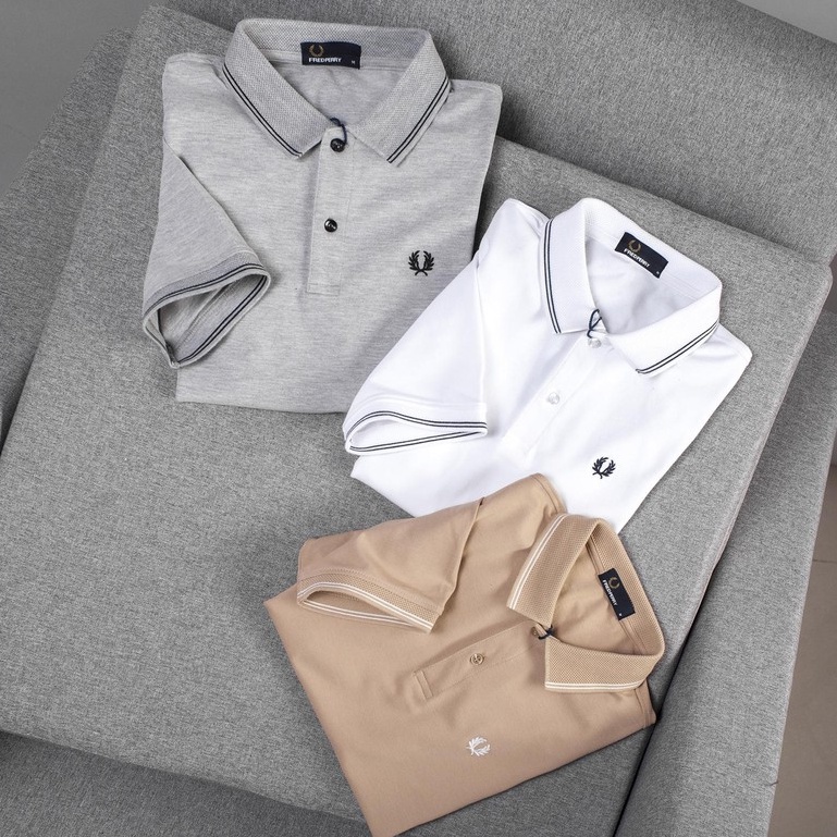 POFP1Áo Thun có cổ F.Perry dòng Pique viền cổ + tay , 1chiếc áo thun có cổ SlimFit siêu đẹp siêu chất nhất shopee ✔️