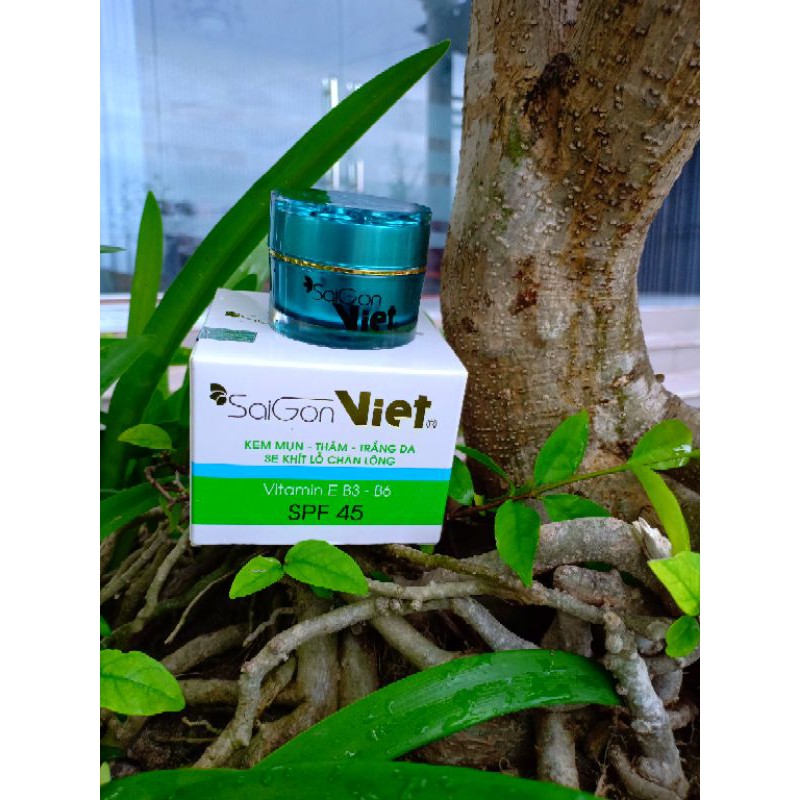 Kem mụn thâm trắng da sẽ khít lỗ chân lông Sài Gòn Việt 15g | BigBuy360 - bigbuy360.vn