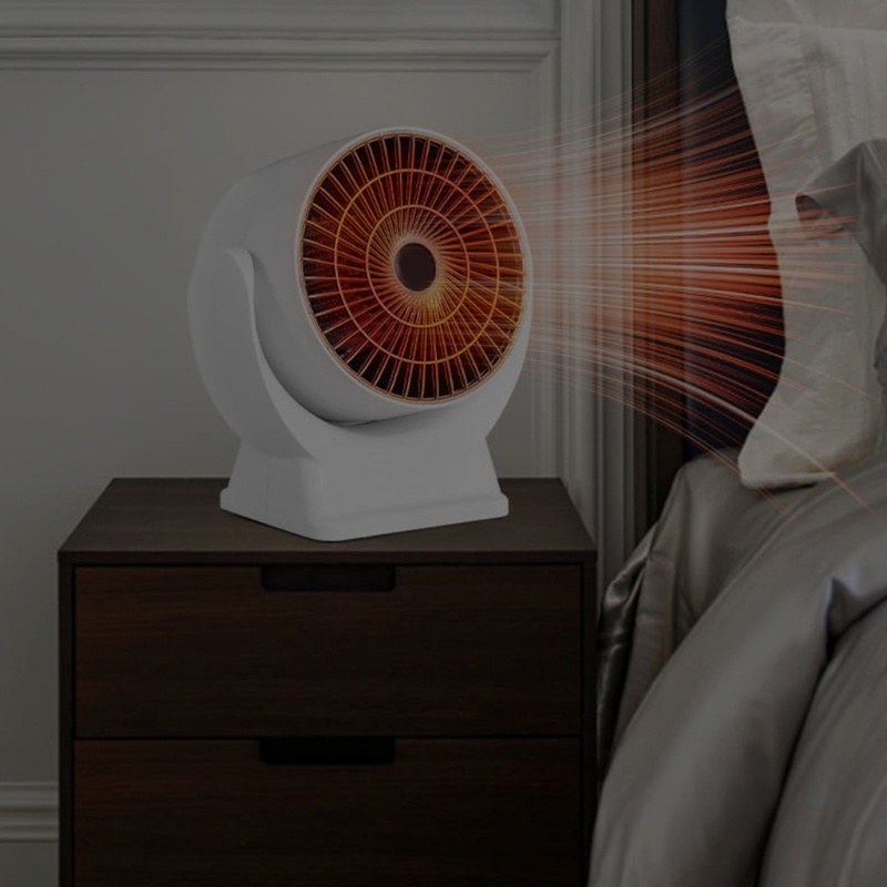 Quạt Sưởi Ấm Điện Tử 800W Nhỏ Gọn Tiết Kiệm Không Gian Dành Cho Gia Đình / Văn Phòng