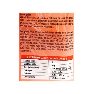 Thùng 30 gói mì Chay Vifon lẩu thái 65g