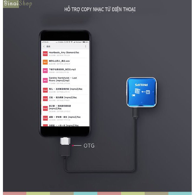 Philips SA2208  - Máy Nghe Nhạc Thể Thao