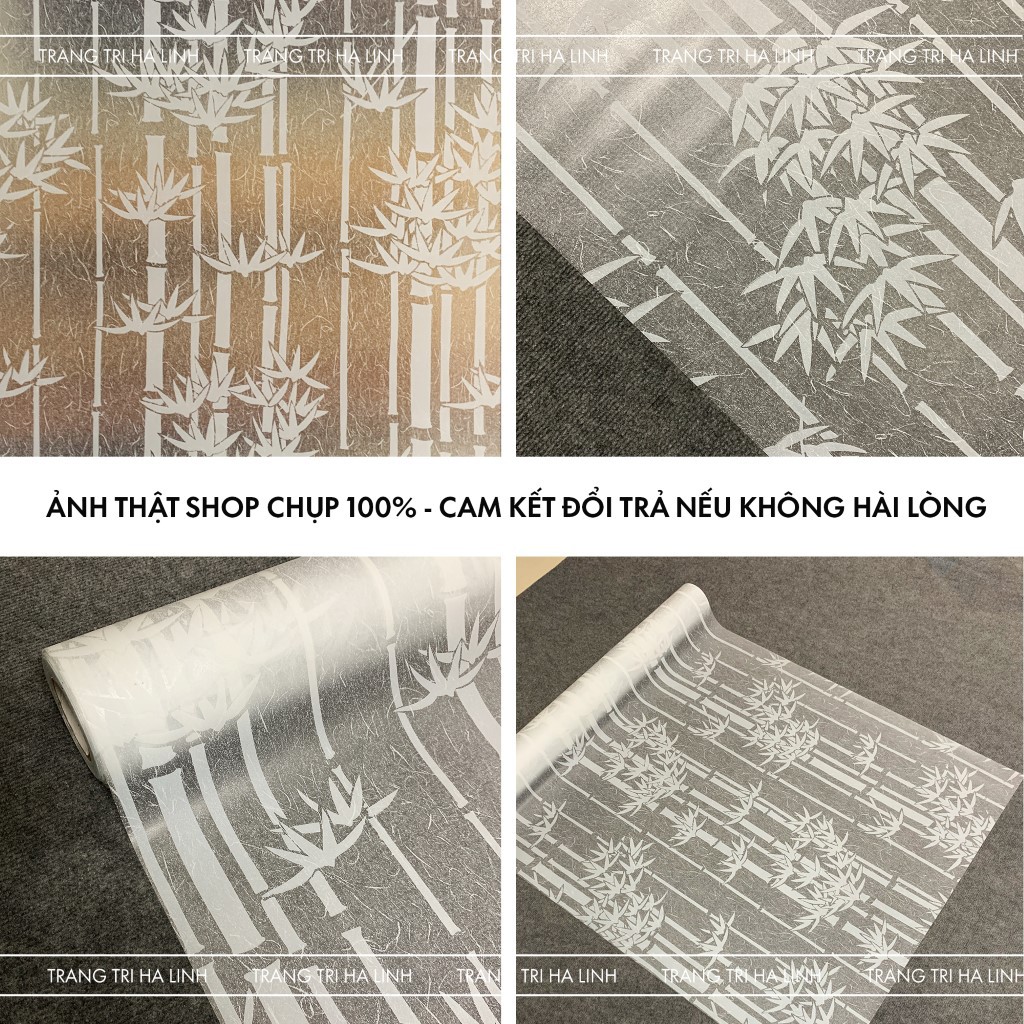 Giấy dán kính mờ cửa sổ phòng ngủ, decal dán kính hoa văn trúc trắng đẹp giá rẻ | BigBuy360 - bigbuy360.vn