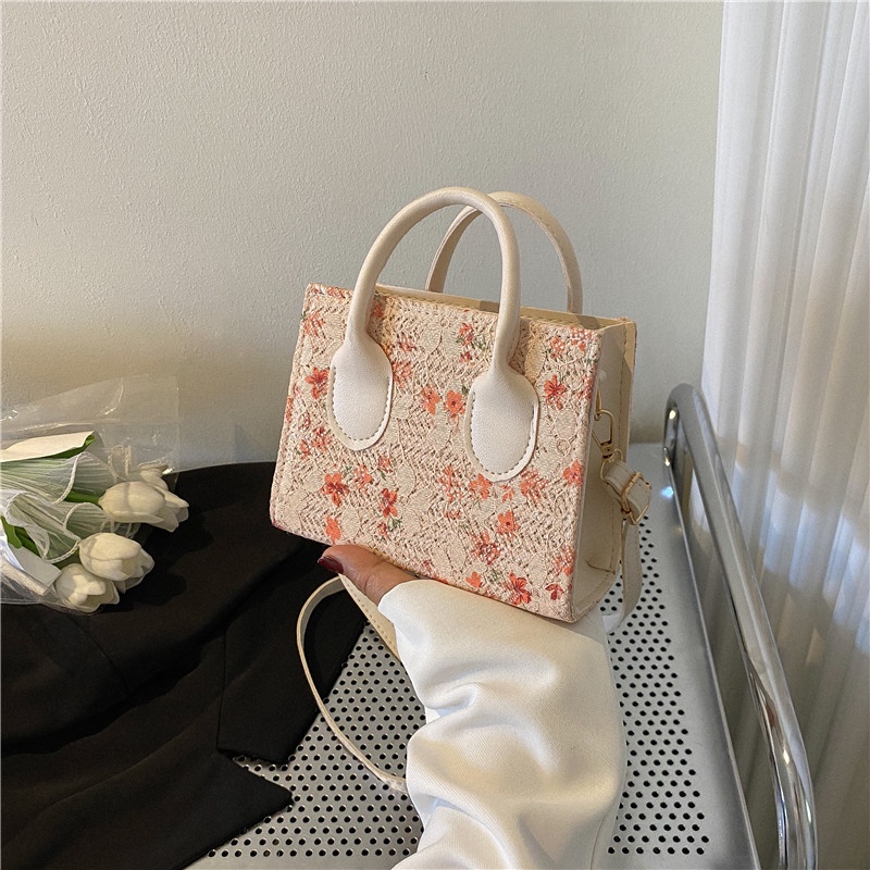 Túi Đeo Vai/Xách Tay Bằng Cói 2022 Thời Trang Mùa Hè Đơn Giản Cho Nữ