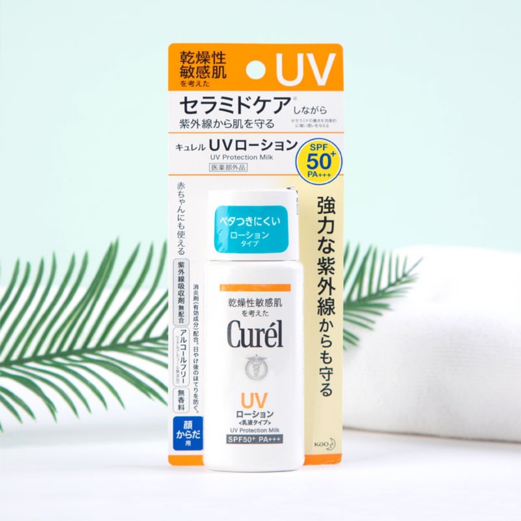 Sữa Chống Nắng Curel UV Protection Milk SPF 50+ PA+++ 60ml