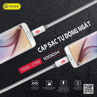 CÁP SẠC TYPE-C TITAN CT08