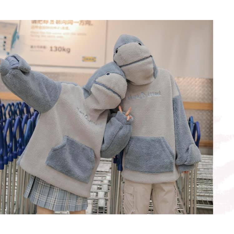 [ORRDER] Áo Hoodie Cá Mập dành cho người lười giao tiếp với thế giới HOT nhất 2021 | BigBuy360 - bigbuy360.vn