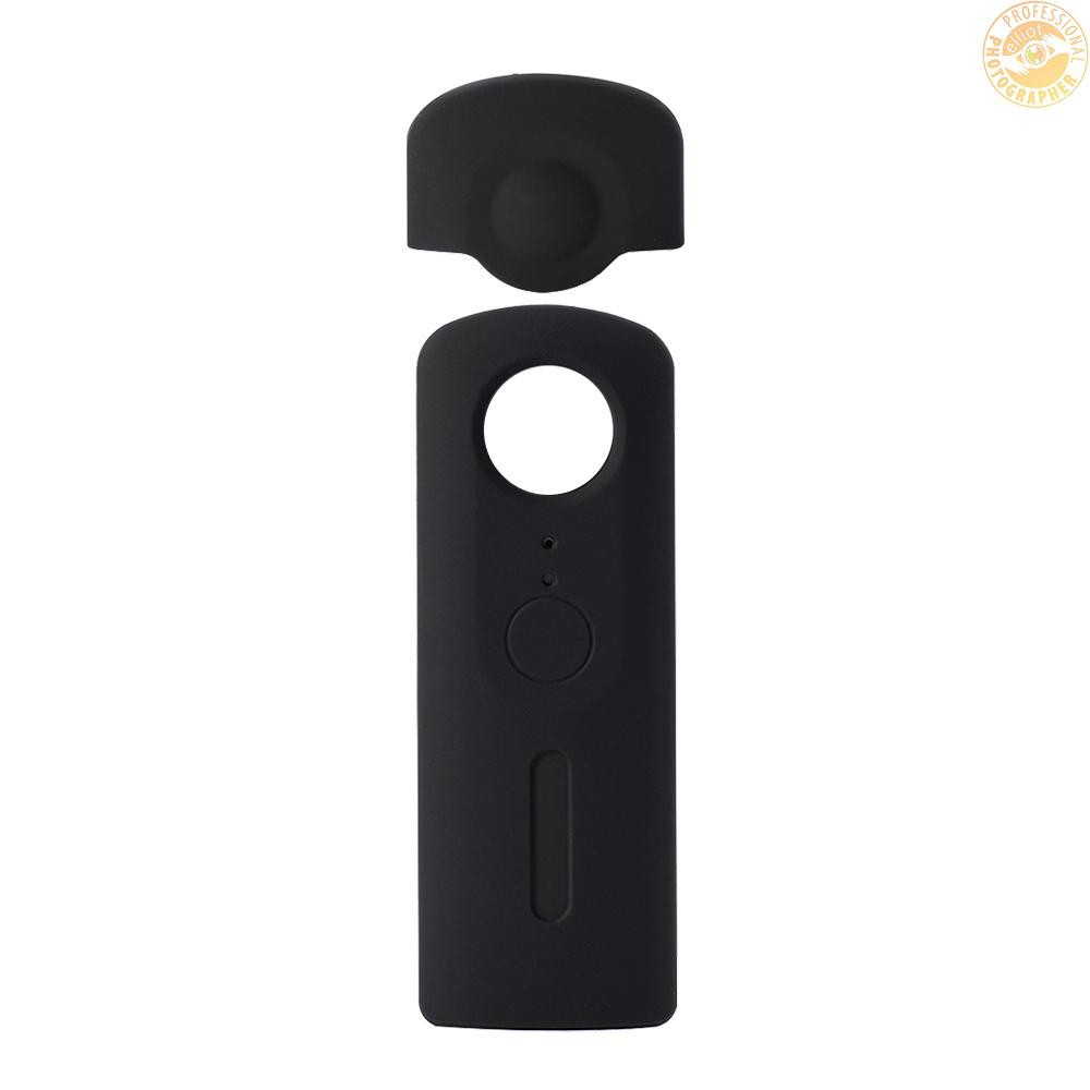 Vỏ Bảo Vệ Ống Kính Máy Ảnh Bằng Silicon Cho Ricoh Theta V 360 Độ