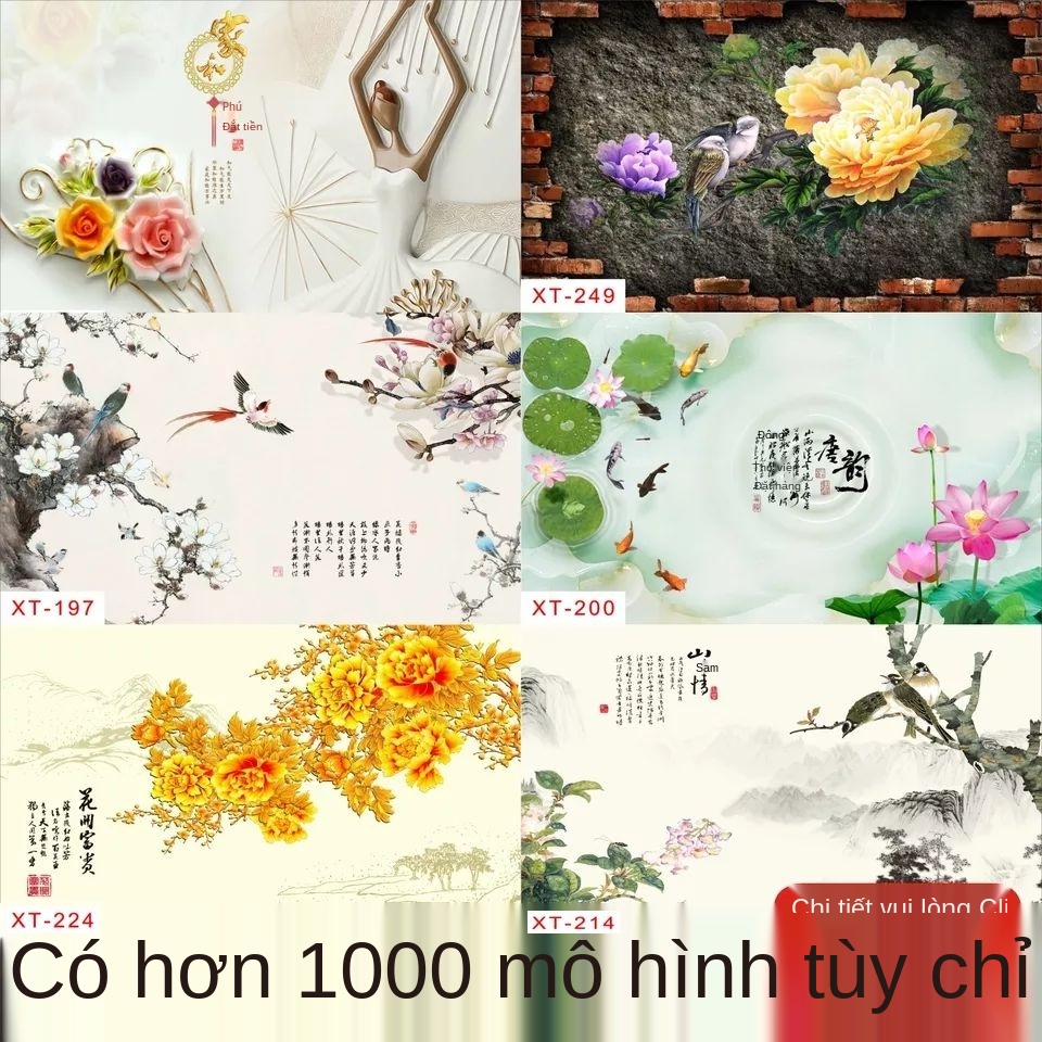 ✁Hình nền bể cá HD giấy trang trí tranh bức cảnh