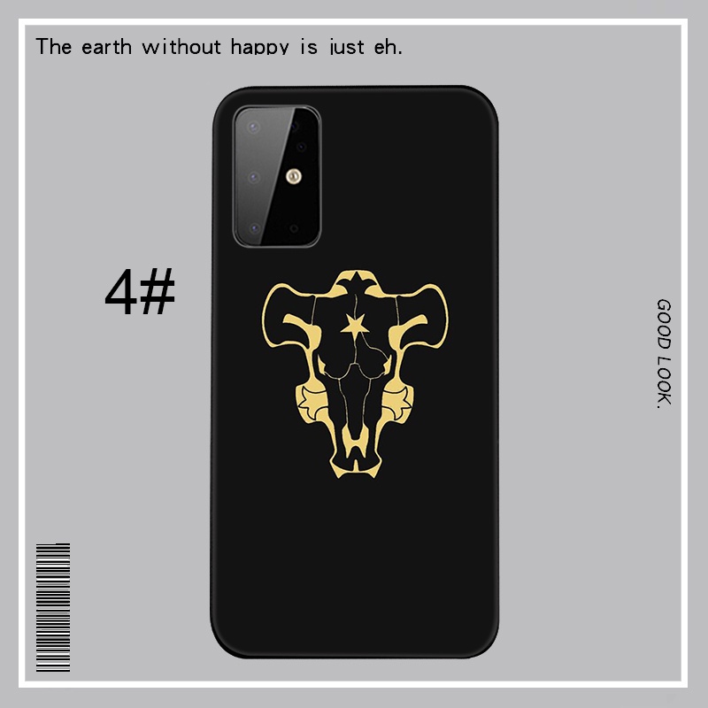 Ốp điện thoại silicone mềm hình anime Black Clover LU131 cho Samsung Galaxy A11 A12 A22 A32 M21 M30s J4 Core A82 A9