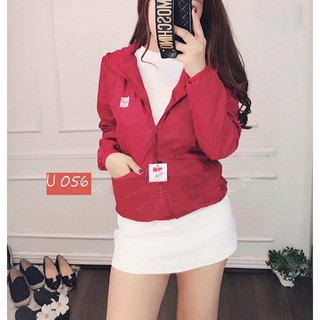 Áo khoác dù nữ 2 lớp