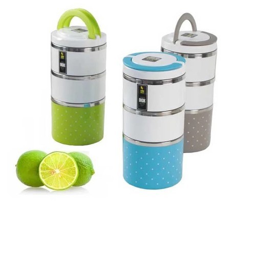 CÀ MEN GIỮ NHIỆT 3 TẦNG - HỘP ĐỰNG CƠM GIỮ NHIỆT | BigBuy360 - bigbuy360.vn