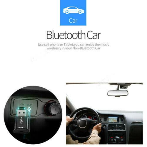 USB Bluetooth 5.0 Audio Transmitter Receiver Adapter for TV PC Car AUX Speaker