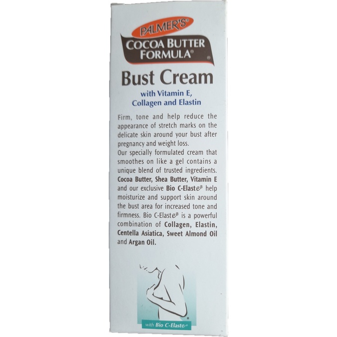 Kem săn chắc ngực Palmer's Cocoa Butter Formula Bust Cream With Vitamin E, Collagen and Elastin 125g