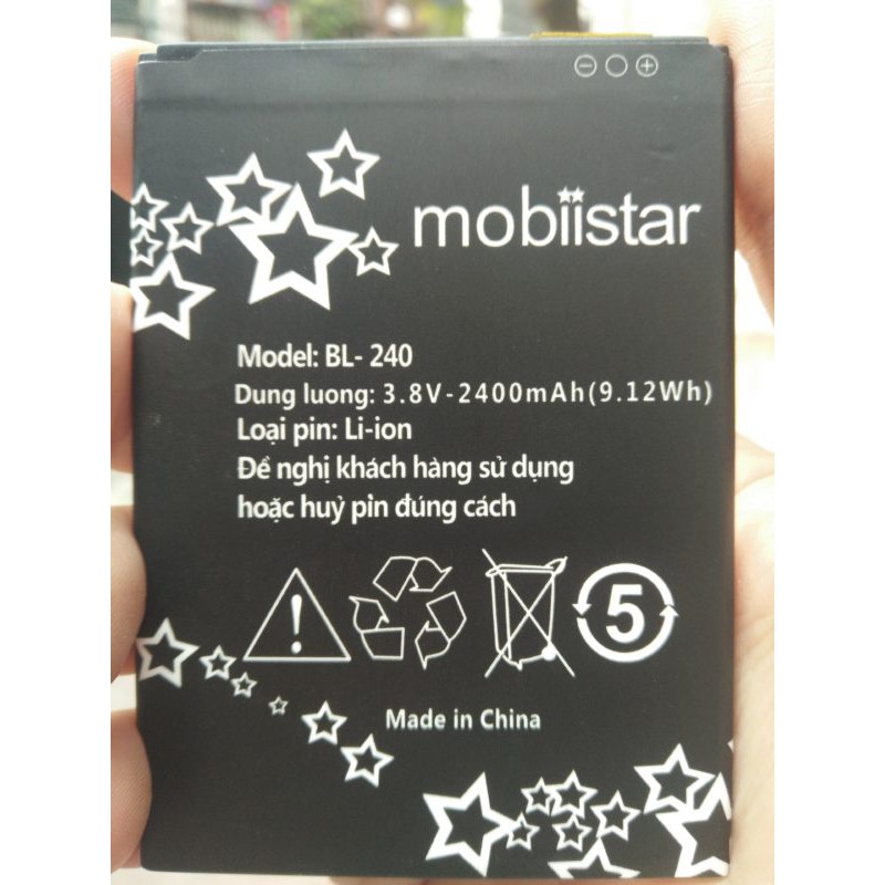 Pin điện thoại Mobiistar Lai Zumbo J 2017 / BL-240