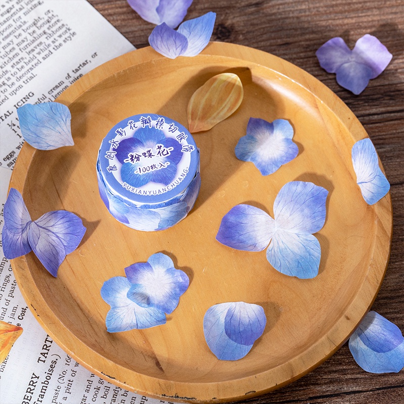 100 Chiếc Băng Cánh Hoa Nhiều Màu Sắc