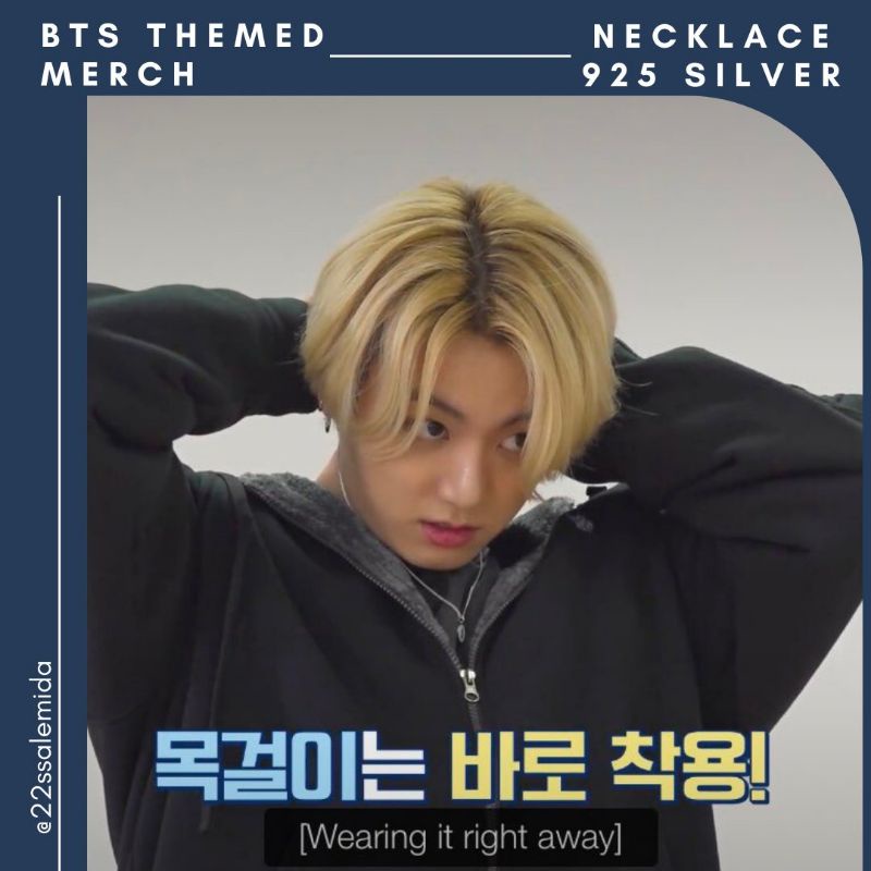 VStore - duyendo97 [BTS LOGO NECKLACE - VÒNG CỔ BTS CHEAP MOMENT With JUNGKOOK
