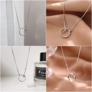 Dây chuyền bạc nữ- Dây chuyền bạc ta kiểu dáng mới phong cách Hàn Quốc
