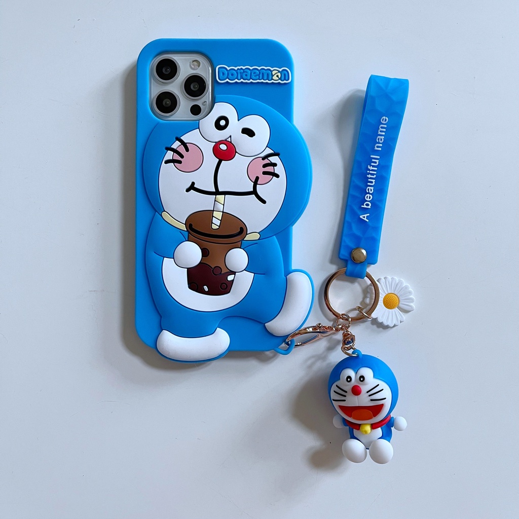 Ốp Điện Thoại Silicon Mềm In Hình doraemon Cho iphone 7 / 7 plus / x / xs max / x / 8 / 11 pro max / 12 pro / 12 pro max 13 pro max
