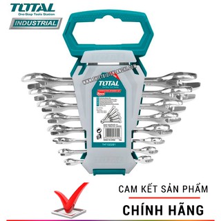 Bộ cờ lê vòng miệng 8 chi tiết total tht102286 6-19mm