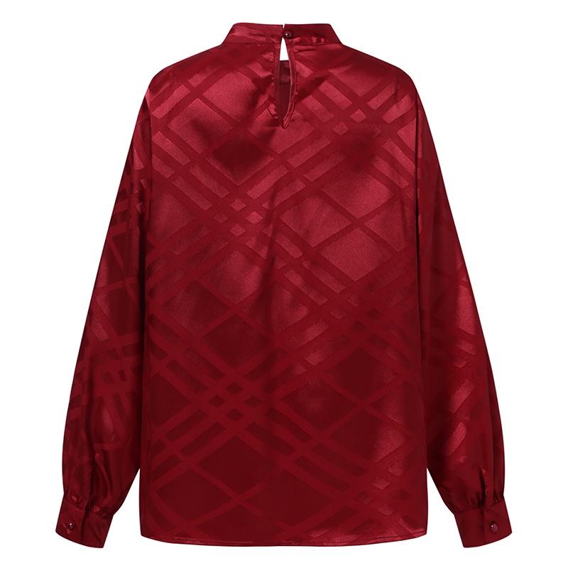 Áo sơ mi Zanzea tay dài cổ tròn cài nút phong cách Hàn Quốc thời trang cho nữ