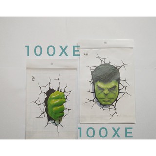 Miếng dán 3D Avengers hài hước cho Ô TÔ