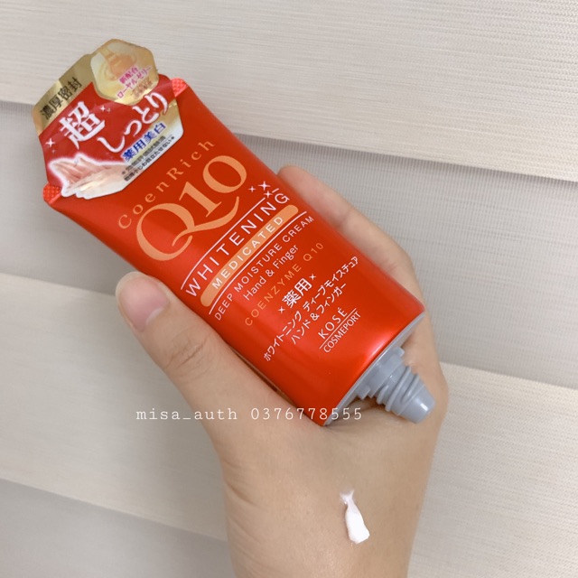 Kem dưỡng ẩm và làm trắng da tay và chân Coenrich Q10 80gr