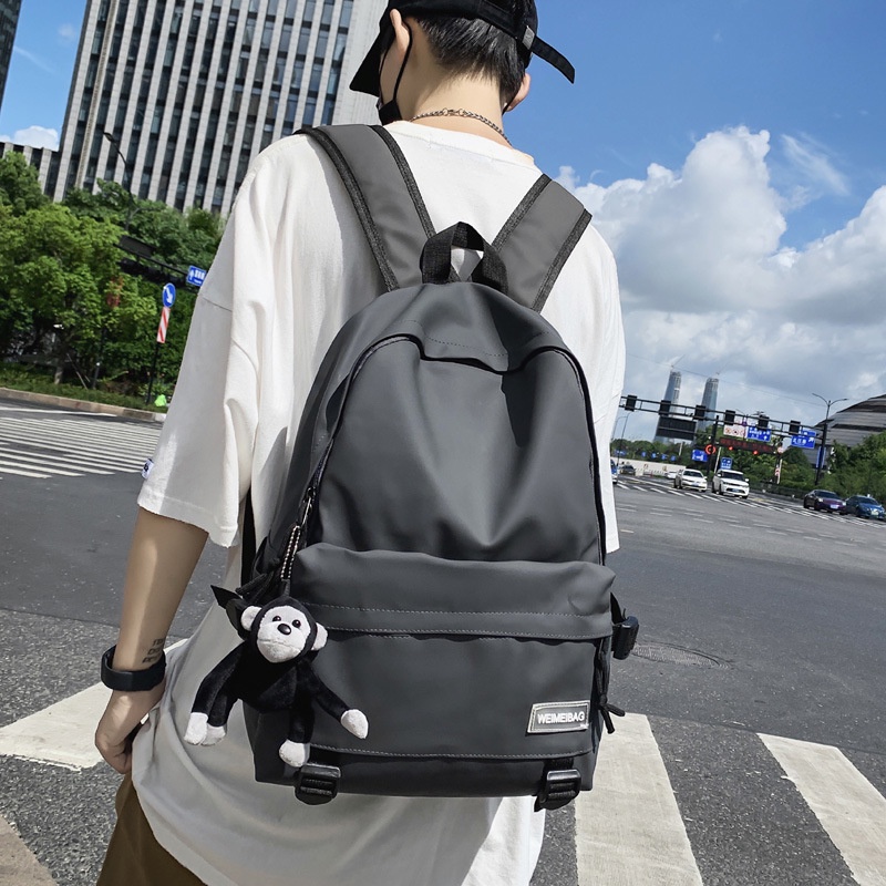 Balo du lịch vải oxford sức chứa lớn thời trang Hàn Quốc đơn giản cho nam nữ