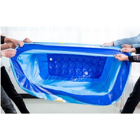 (LỖI 1 ĐỔI 1)Bể bơi 2 tầng cho bé, bể phao bơi trong nhà thành bể cao chống trơn trượt, dày dặn