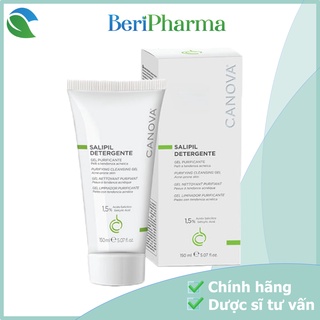 ✅  Canova Sữa Rửa Mặt Kiềm Dầu, Giảm Mụn SALIPIL DETERGENTE - PURIFYING CLEANSING GEL 150ml