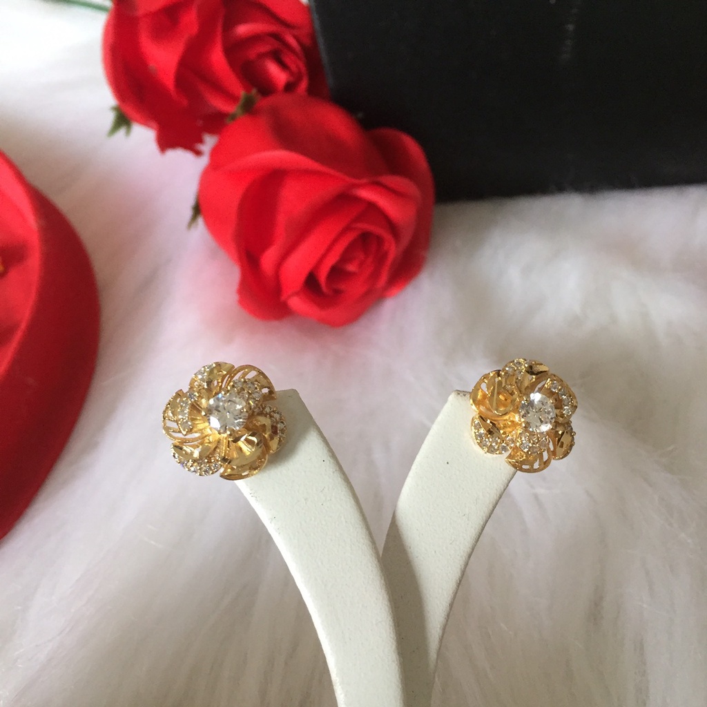 Khuyên Tai Hoa Mai T527 Cho Nữ Namoo Jewelry