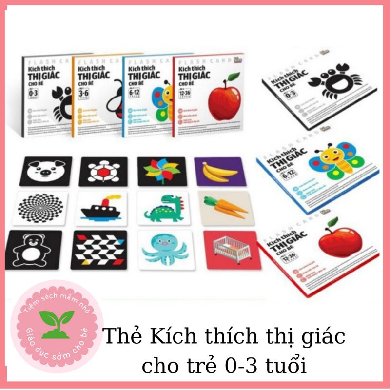 Thẻ Kích thích thị giác cho trẻ từ sơ sinh đến 3 tuổi