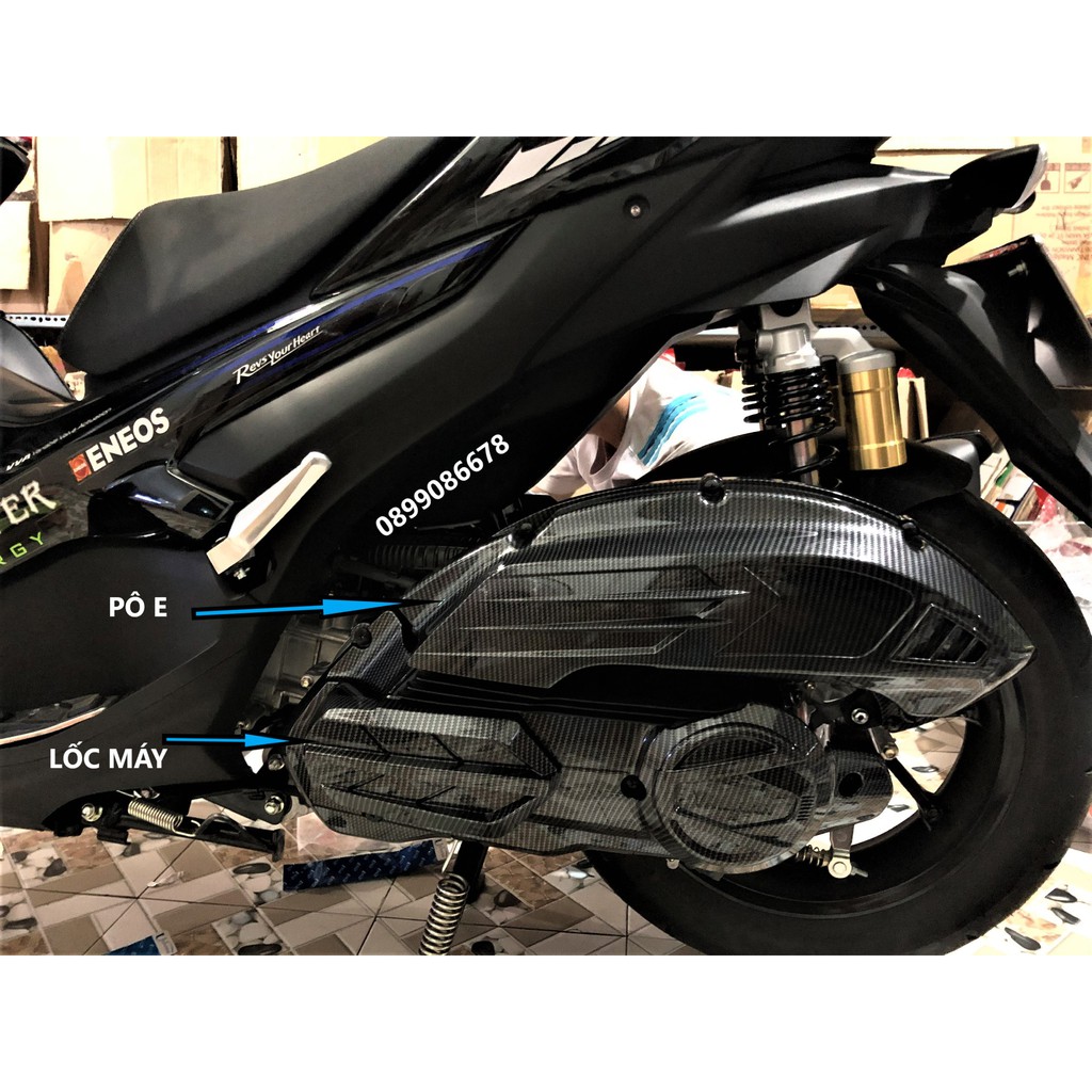 Phụ Kiện Ốp Carbon Xe Yamaha NVX / Aerox 2021 V2 - Đồ Chơi, Trang Trí, Bảo Vệ Xe Máy NVX Cacbon - Hàng Loại 1