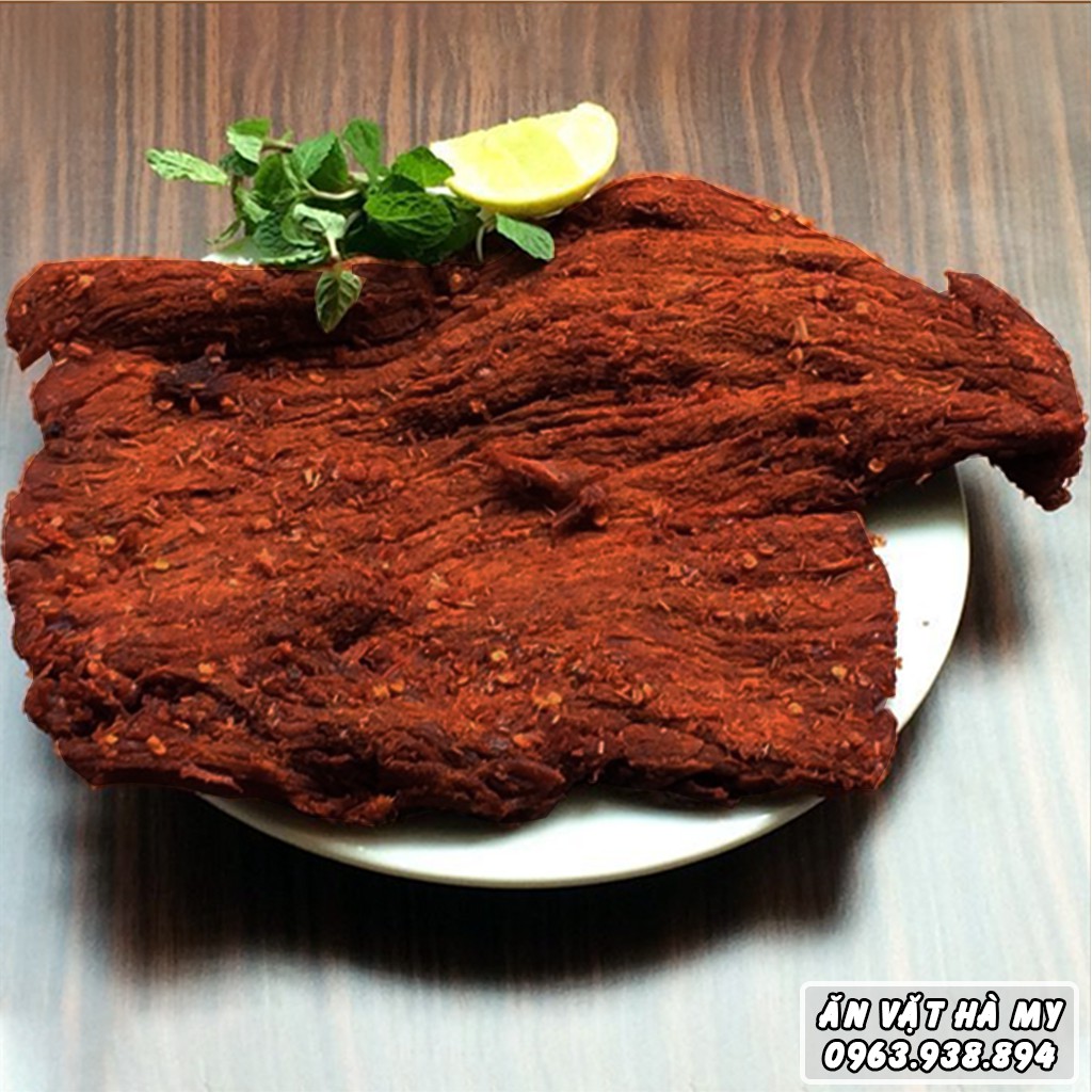 [Mã GROXUAN1 giảm 8% đơn 150K] Khô bò miếng Hà My hũ 250g đồ ăn vặt Hà My | BigBuy360 - bigbuy360.vn