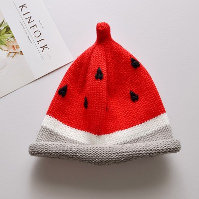 Mũ len quả dưa hấu cute cho bé