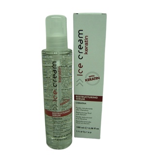 Tinh dầu dưỡng bóng phục hồi cho tóc yếu hỏng, bổ sung tinh chất Keratin Inebrya Restructuring Serum 100ml