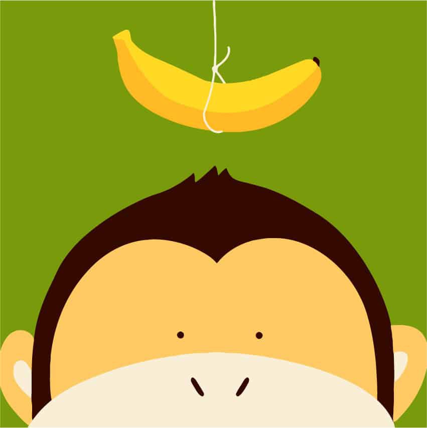 [CÓ SẴN] Tranh Tô Màu Theo Số Licopen cho Trẻ Em - Tranh Con khỉ DG2